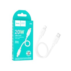 Hoco Cable X96 Hyper Type-c to Lightning PD 2.4A 25CM White Hoco Cable X96 Hyper Type-c to Lightning PD 2.4A 25CM White